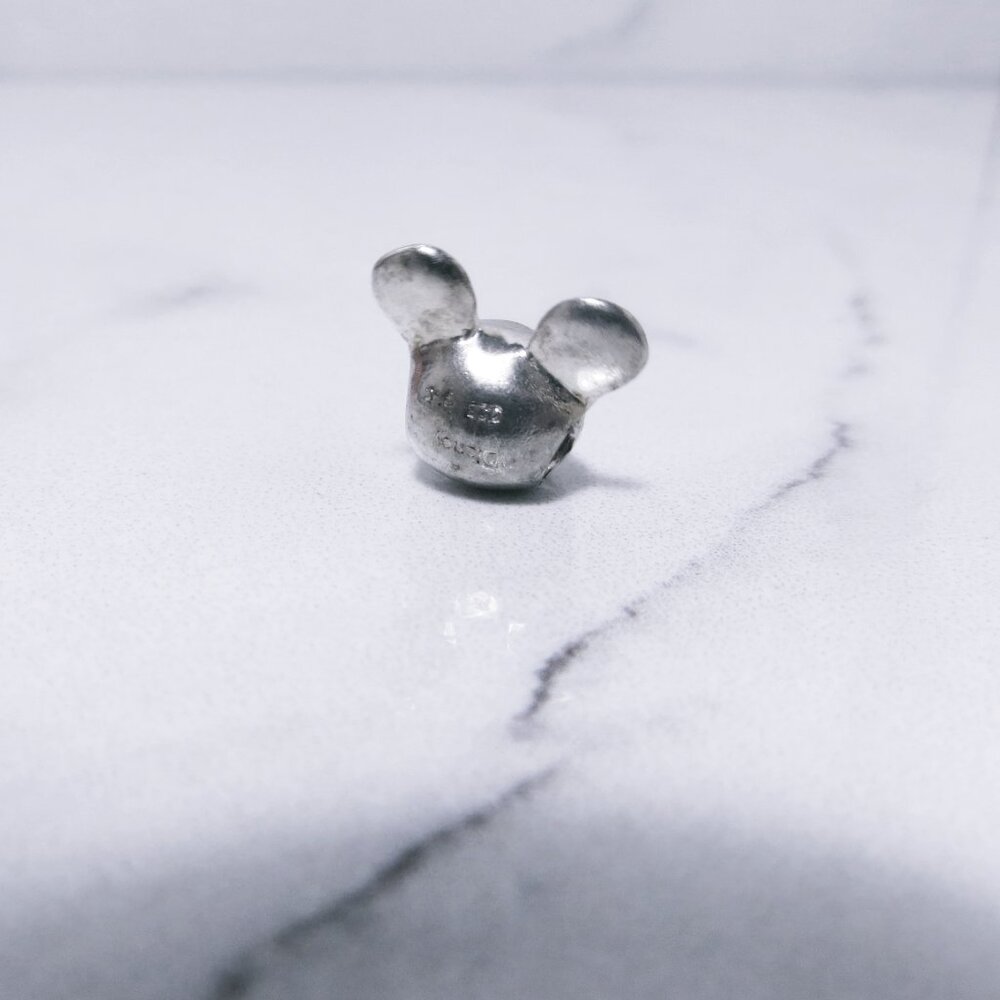 Mickey Mouse Solid Sterling Silver Traditional Sl… - image 4